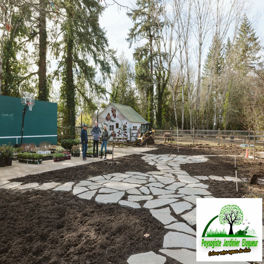  maubeuge Création allée avec dalle béton